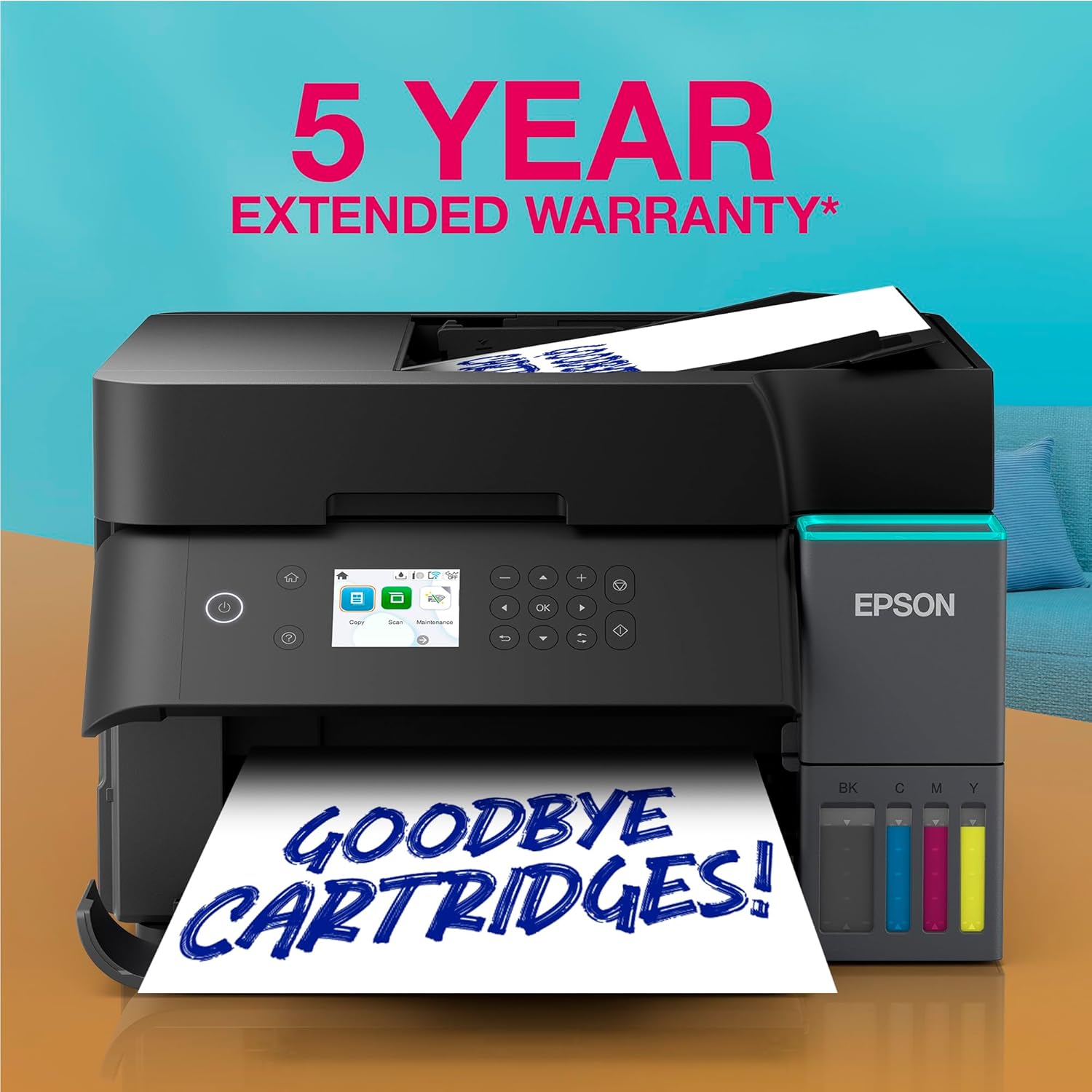 Buy Epson,Epson EcoTank ET-3950 Wireless A4 Ink Tank Printer – Print, Copy & Scan, Duplex Printing, 30-Page ADF, 6.1cm LCD, Wi-Fi, USB & Ethernet - Gadcet UK | UK | London | Scotland | Wales| Near Me | Cheap | Pay In 3 | Multifunction Printer